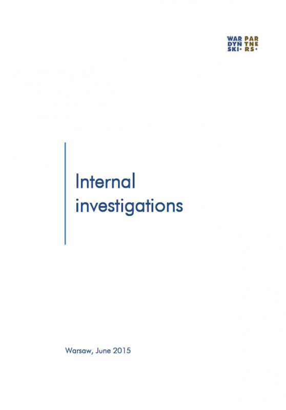 Internal investigations