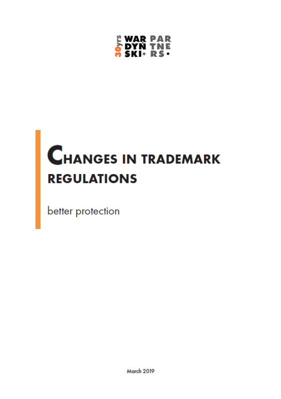 Changes in trademark regulations 